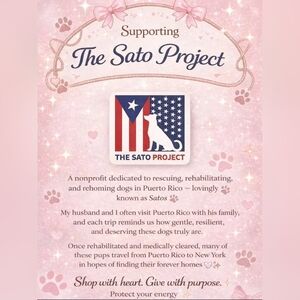 🐾🐾PYE Boutique's Donation Of The Month - The Sato Project🐾🐾